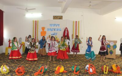 Guru Dronacharya Public School celebrated the “Haryana Day”