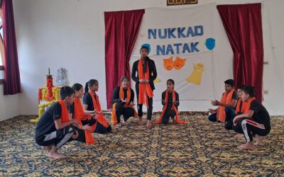 Inter House “Nukkad Natak” competition on Violence against Women.